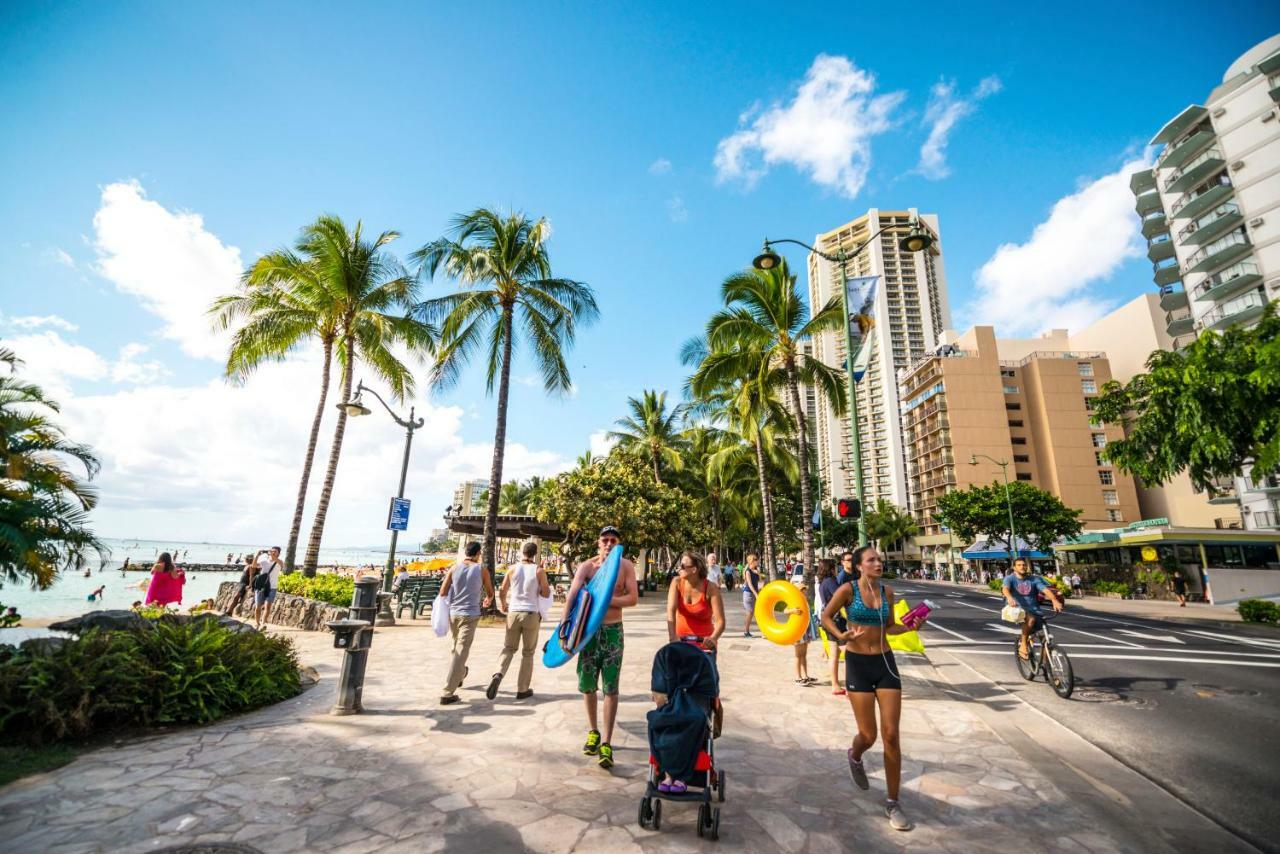 City View Studio With Pool Access In Aloha Surf! Honolulu Exteriör bild